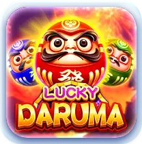 VertexPlay Slot Logo - Lucky Daruma